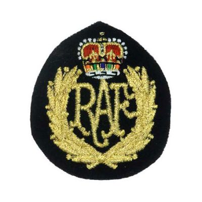 Black and Gold Embroidery Badges