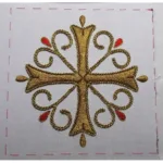 Embroidered Cross